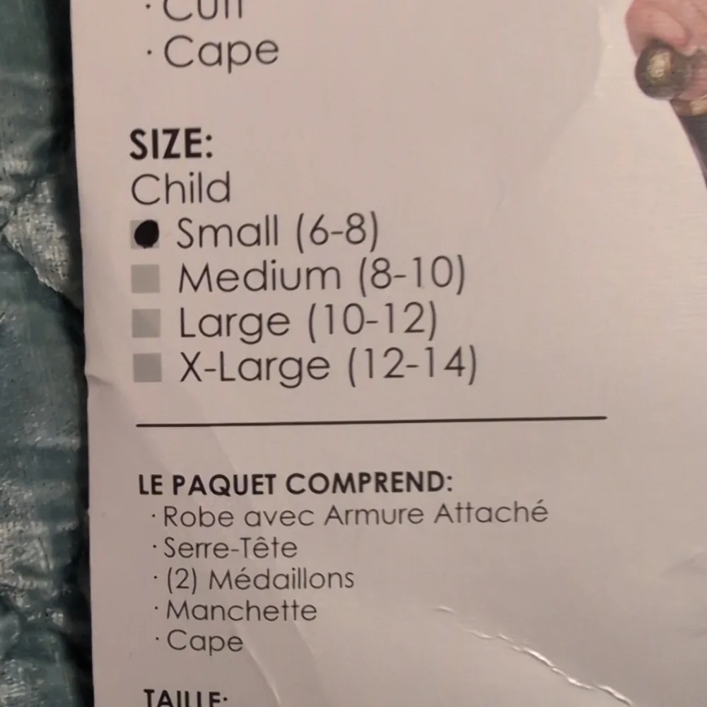 California Costumes Fearless Gladiator Costume for Kids - Red and Gold - Picture 3 of 3